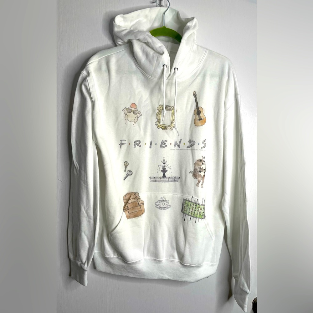 Friends graphic print sweatshirt. NWOT.   Unisex side Medium